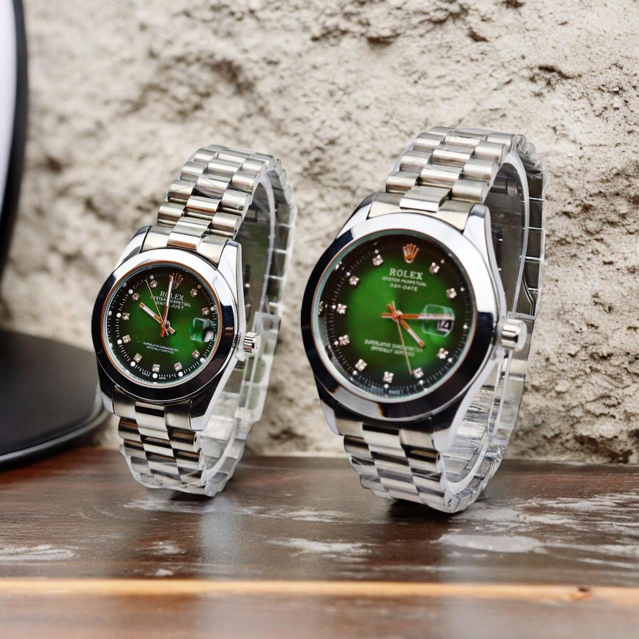 Dials RLX – Couple Watch – Stainless Steel – Z-79