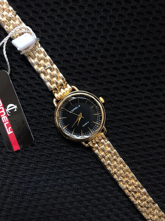 Girls watch Golden Fancy Premium Quality Chain Watch